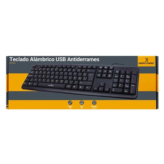 Antiderrames Teclado Perfect Choice Usb Compra Teclado Perfect - Main Image